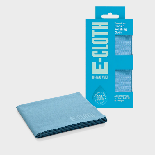 Effektiv vindusklut i mikrofiber som rengjør og polerer glass uten striper. Anbefalt av @vaskmedmeg for å fjerne smuss og fett fra glass og andre glatte overflater kun med vann. Gjenbrukbar og miljøvennlig – ideell for hjemmets glassflater.